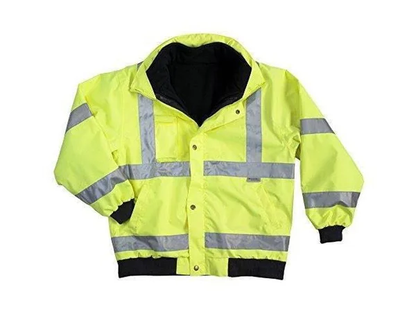 Ergodyne 8380 GloWear Class 3 Bomber Jacket - Lime