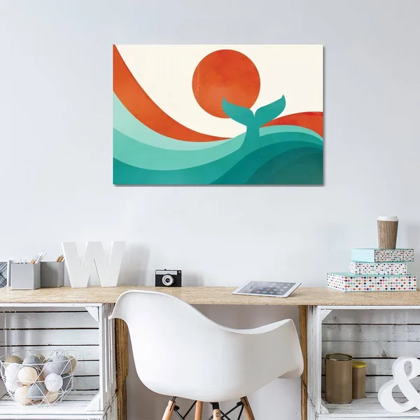 iCanvas Canvases Wave - Wave Day Wrapped Canvas