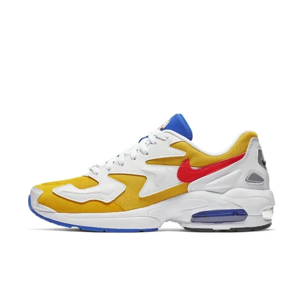 Nike Air Max2 Light White/Blue/Yellow