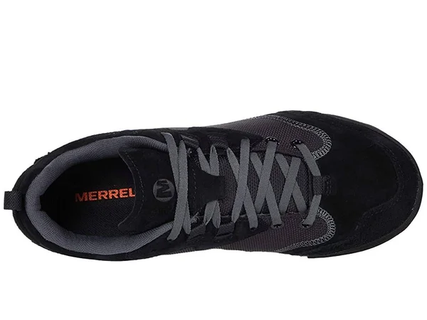 Merrell Men's Burnt Rock Travel Suede Shoe - 9 - Black