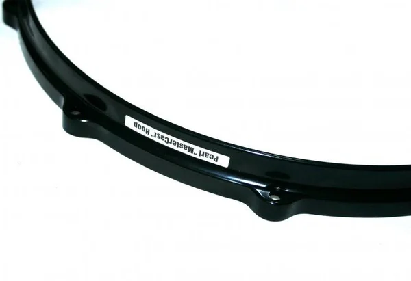 12x22 6 Hole Pearl MasterCast Die-Cast Hoop, Black Chrome, DCB1206