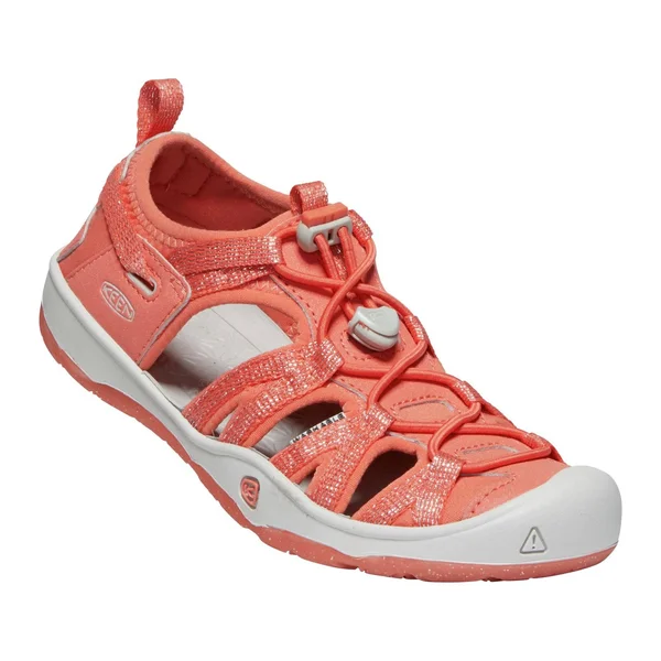Keen Youth Moxie Sandal - 2 - Coral, Vapor