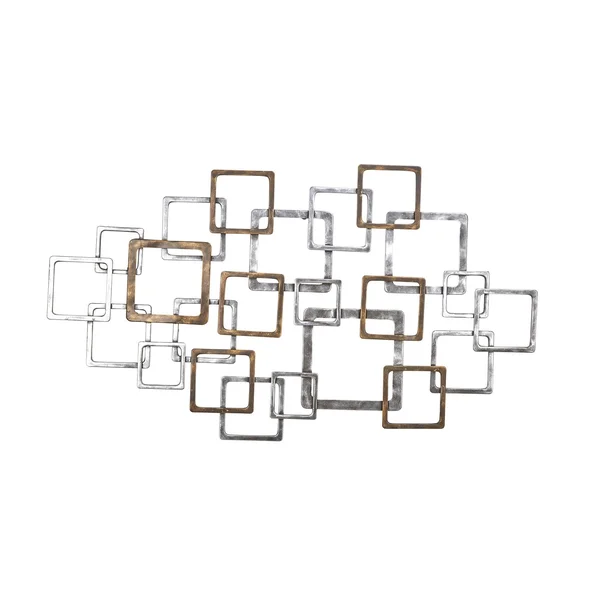 Sagebrook Home Metal 24x22 Wall Decor - Bronze/ Silver, WB