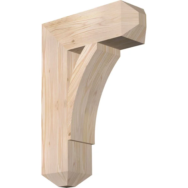 5 1/2x22W x 18x22D x 26x22H Thorton Craftsman Smooth BRACKET - Douglas Fir