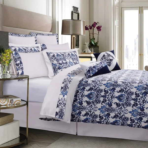 Tribeca Living Catalina Cotton 12 Piece Bedding Set Queen