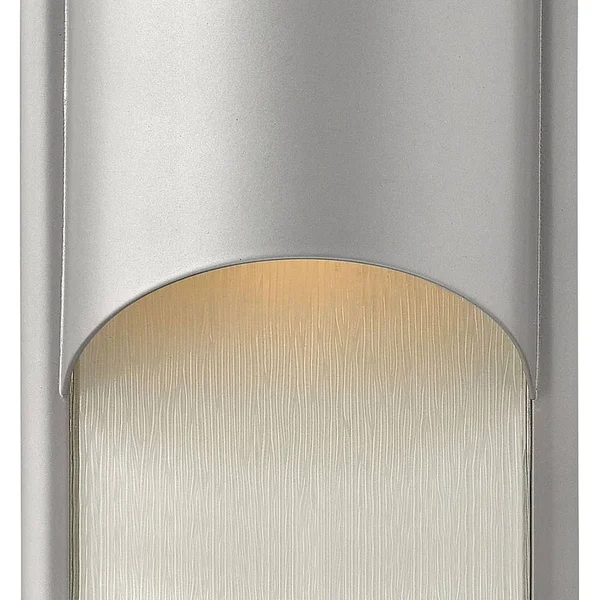 Hinkley Lighting 1830SK-LED Cascade Outdoor Wall Light - Satin Black