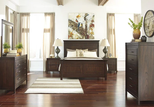 Ashley Timbol Warm Brown Bedroom Mirror B508-36