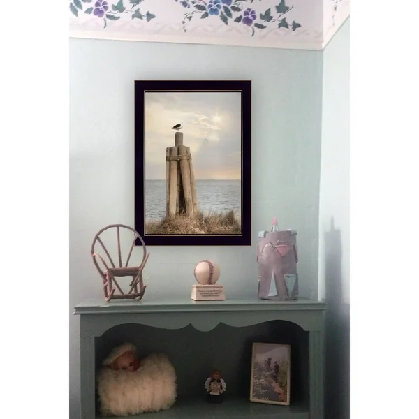 Trendy Decor 4U 20 in. Birds Eye View by Lori Deiter White Framed Art