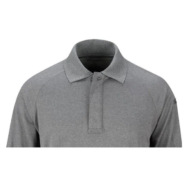 Propper Men's Snag-Free Polo - Long Sleeve (Heather Grey)