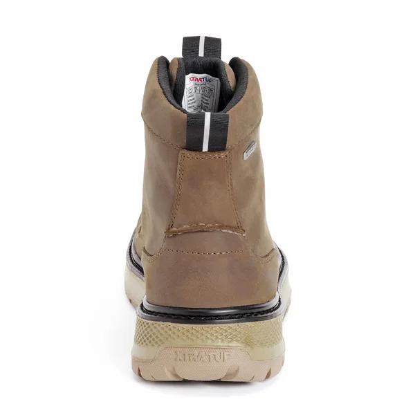 Xtratuf Men's Bristol Bay Leather Boot - Taupe 9