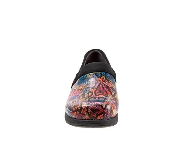 Softwalk Women's Meredith Sport Clog - Size: 11, Snake Multi Leather
