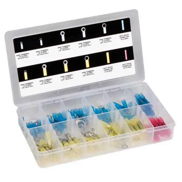 West Marine 120-Piece Heat-Shrink Connector Set