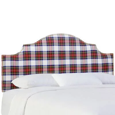 Darby Home Co Tilson Upholstered Panel Headboard - Color: Stewart Dress Multi, Size: Queen