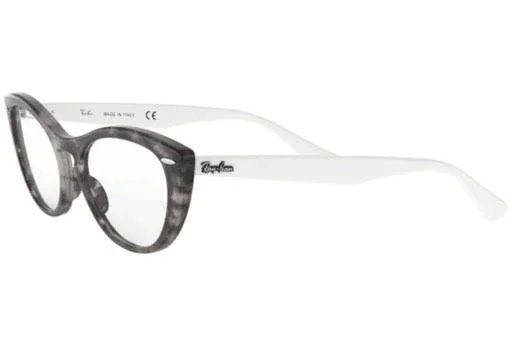 Ray Ban RX4314V Nina Eyeglasses - 5938 Grey Havana