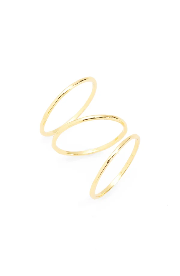 G Ring Set in Gold - Women's Size 4 by Core
