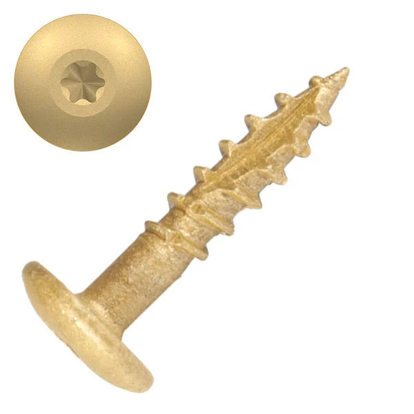#10 x 1x22 Aura - Exterior Cabinet Screws Star Drive - 632 Approx. Count