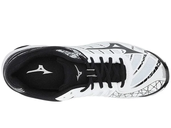 Mizuno Men's Wave Voltage - White/Black, 12