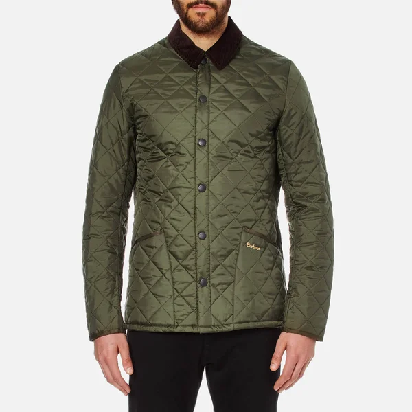Barbour Heritage Liddesdale Quilted Jacket - Olive - XXL