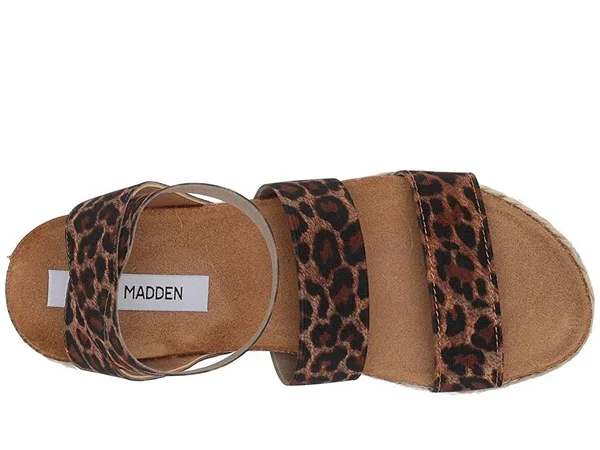 Steve Madden Kimmie Espadrille Sandal (Leopard) Women's Shoes
