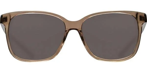Costa Del Mar May Taupe Crystal Sunglasses - Gray 580G Lens
