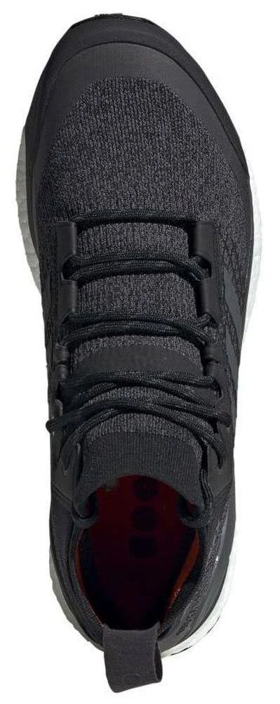 Adidas Terrex Free Hiker - Men's Black/Grey Six/Active Orange, 12.5