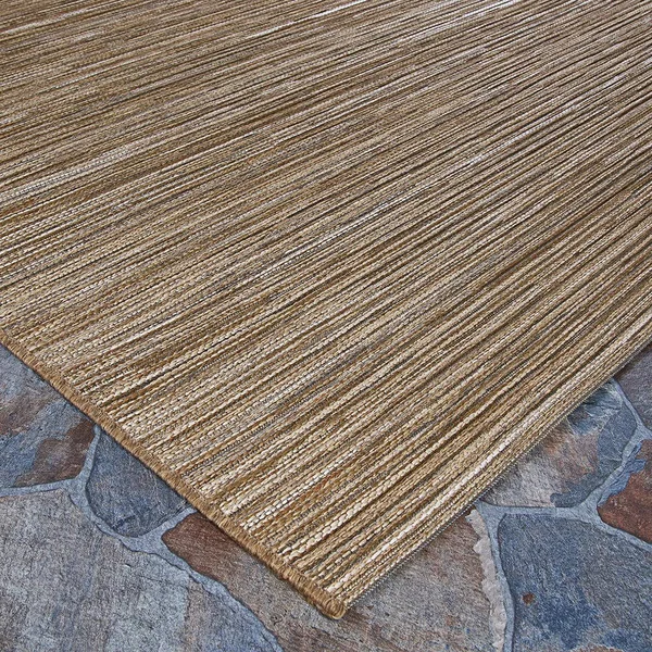 Couristan Cape Hinsdale/Brown-Ivory Rug - 3&11x22 x 5&6x22