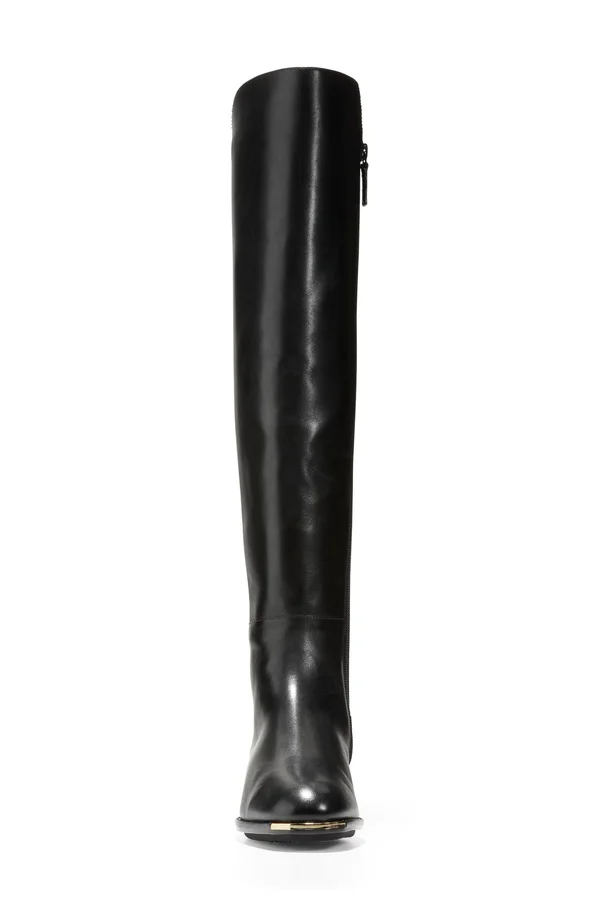 Cole Haan Grand Ambition Huntington Over The Knee Boot - Black - 5 B