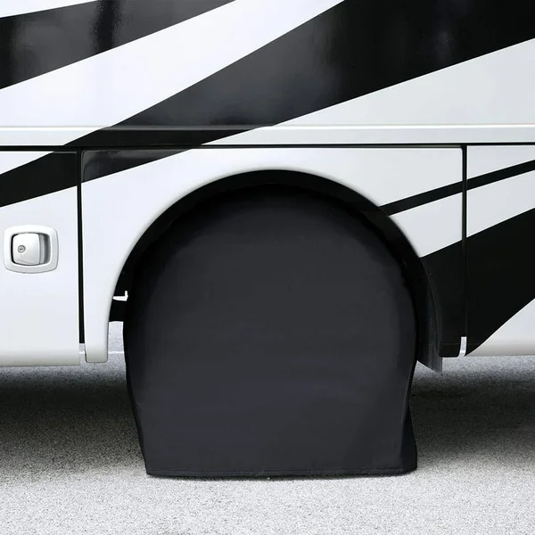 Elements Covers Black Bus Tire Cover Pair - 40x22-42x22