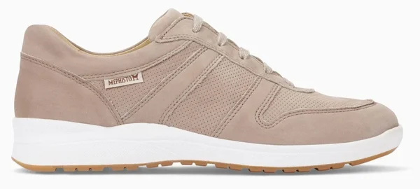 Mephisto Rebeca Perf Light Taupe Bucksoft, 08