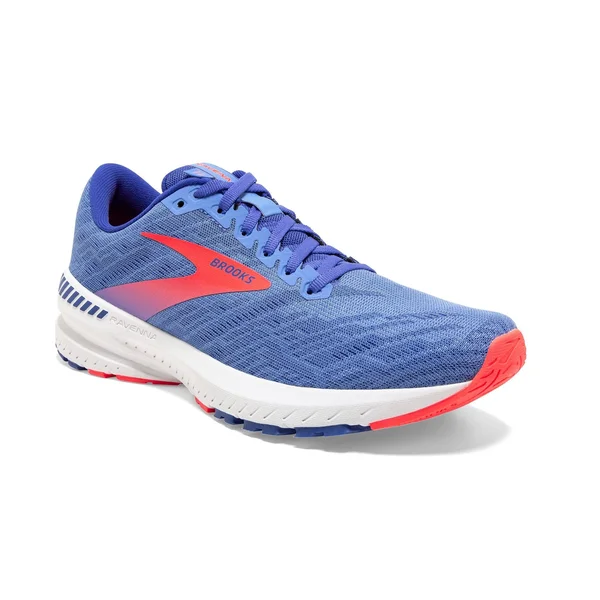Brooks - Ravenna 11| Women's Blue/Coral, 9.5