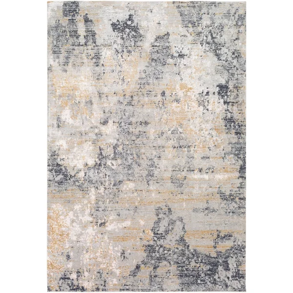 The Gray Barn Singing Prairie Modern Area Rug - 2& x 3& - Tan