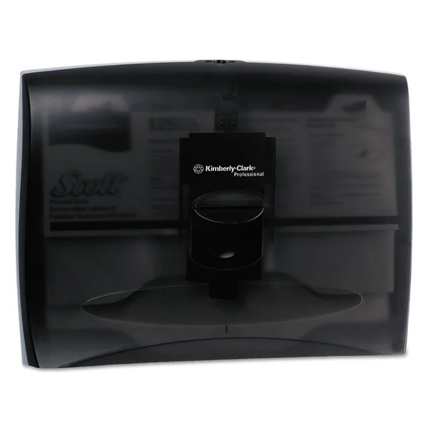 Kimberly-Clark In-Sight Toilet Seat Cover Dispenser in Smoke, Gray
