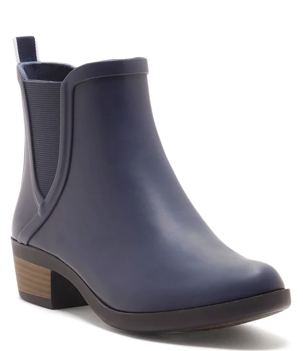 Lucky Brand Women's Basel H2O Rain Bootie - Size: 11, Indigo Rubber