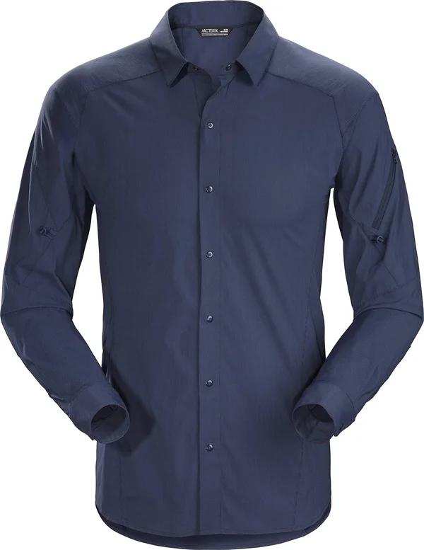 Arc&teryx Elaho LS Shirt Men's (Cobalt Moon - Small)