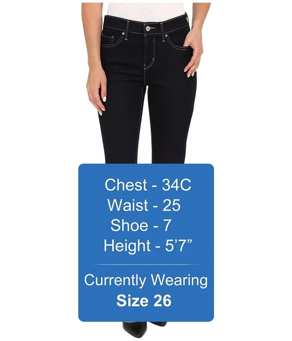 Levi&s 315 Shaping Boot Cut Jeans - Darkest Sky 34 32
