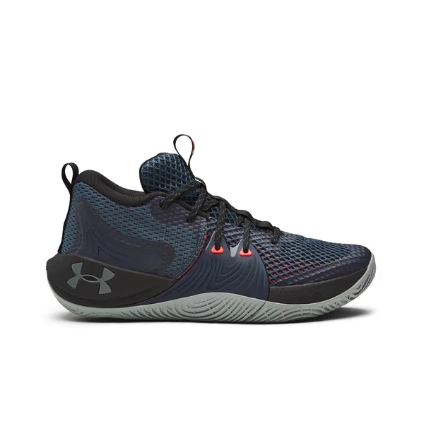 Under Armour Embiid One - Mens Basketball Shoes - Mechanic Blue/Black/Pitch Grey - Size 8.0