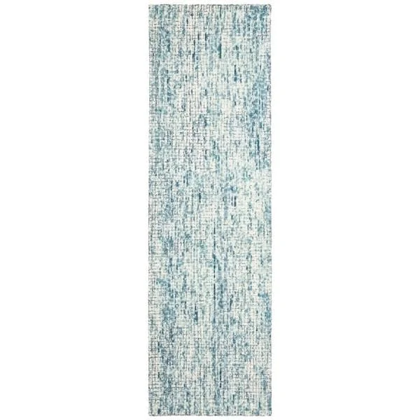 Safavieh 2&-3x22 x 8& Abstract ABT473U Ivory, Pink Rug