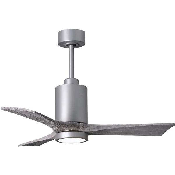 Patricia Ceiling Fan with Light by Matthews Fan Company, Textured Bronze, PA3-TB-BW-60