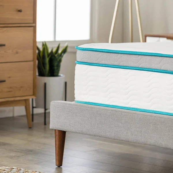 Linenspa Essentials 12" Gel Hybrid - Twin Mattress in A Box