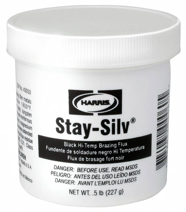 Harris SSBF5 Stay Silv Brazing Flux 5 lb Jar Black