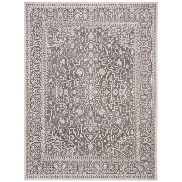 2&3x22 x 16& Runner Area Rug, Grey, Safavieh