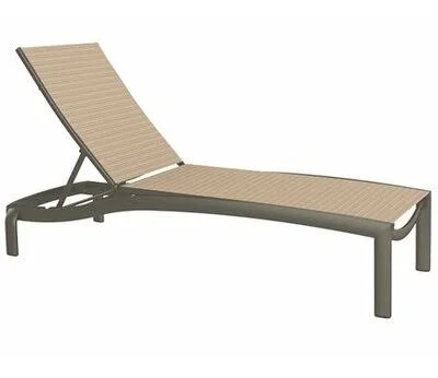 Kor Reclining Chaise Lounge Tropitone Frame Color: Mocha - Seat Color: Rincon