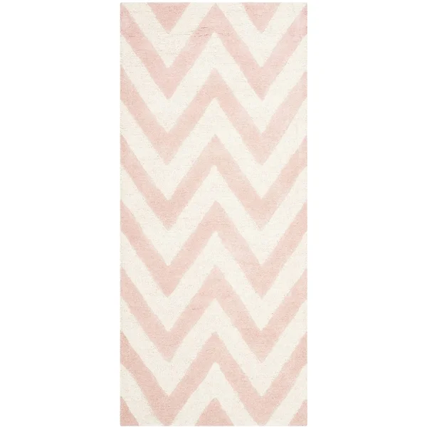 Safavieh Cambridge CAM139K Purple, Ivory Rug 2&6x22 x 12& Runner
