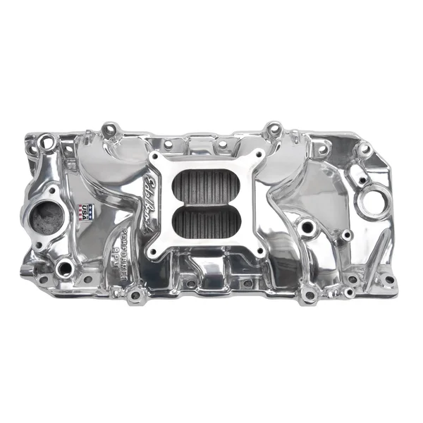 Edelbrock 75611 RPM Air-Gap Intake Manifold, Big BLOCK, Polished