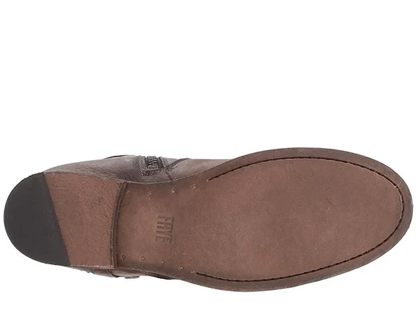 Frye Women's Melissa Belted Tall Boot Stone 8.5