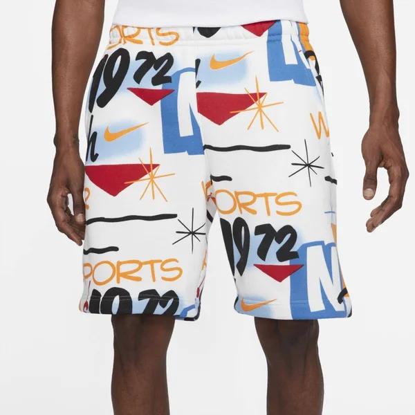 Nike Sportswear Club Fleece Men's Shorts in White - Size: Small, DJ5288-121