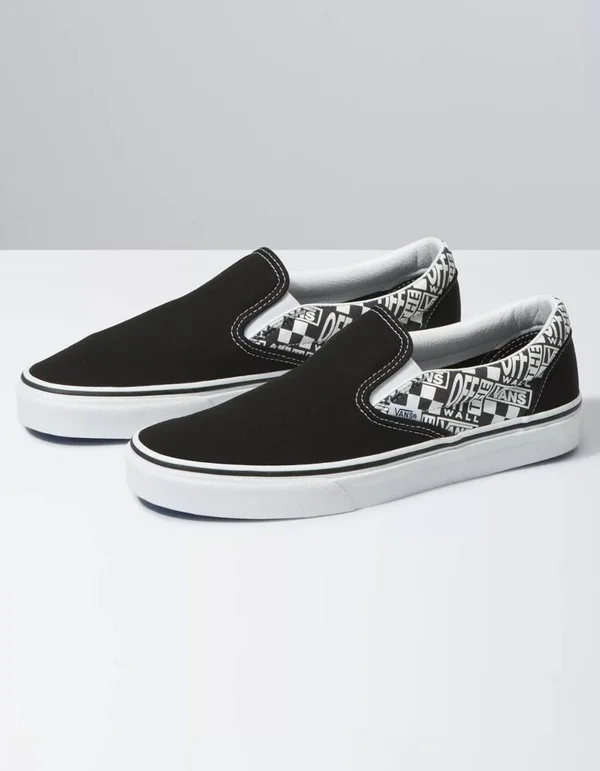Vans Off The Wall Classic Slip-On (Black/Asphalt)