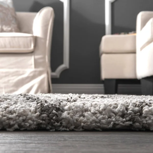 nuLOOM Willette Diamond Shaggy Area Rug, Size: 9& x 12&