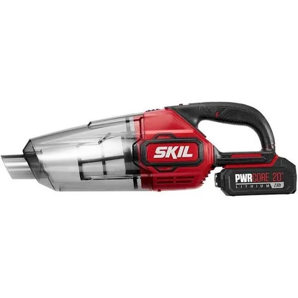 Skil PWRCore 20V Handheld Vacuum - Includes 2.0Ah Lithium Battery and PWRJump Charger - VA593602