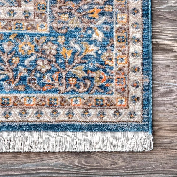 nuLOOM Penny Elegant Blossom Area Rug - Blue, 8x10 ft